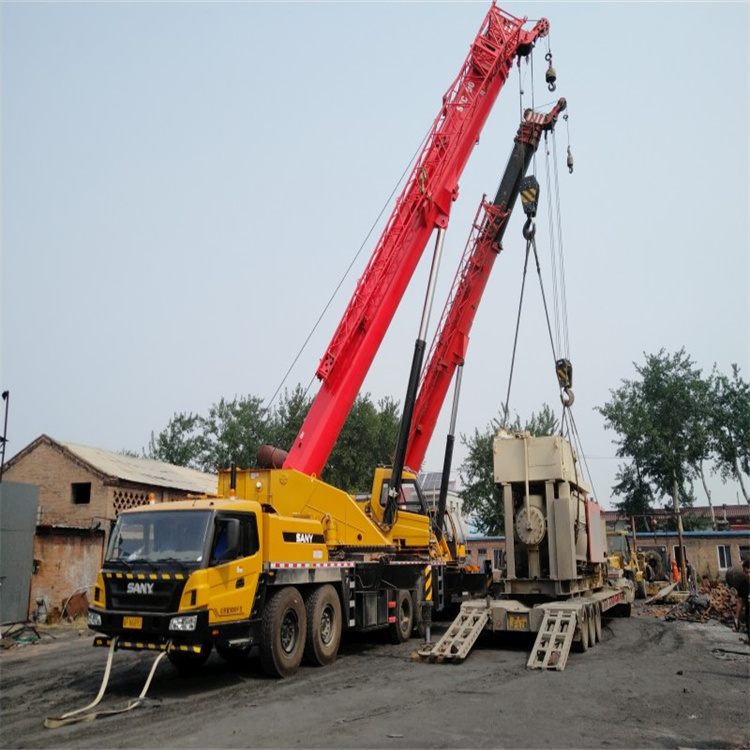 霍邱附近大吊车出租|工地吊装设备租赁